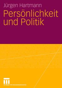 Produktbild: Pers&ouml;nlichkeit und Politik