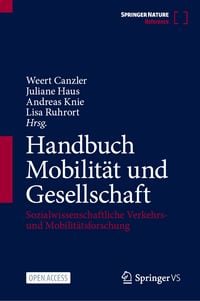 Produktbild: Handbuch Mobilit&auml;t und Gesellschaft