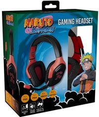 Produktbild KONIX - Naruto Gaming Headset - Akatsuki black/red
