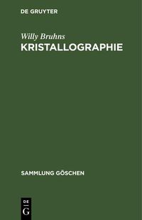Produktbild: Kristallographie