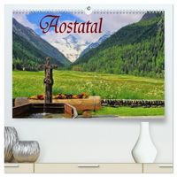 Produktbild: Aostatal (hochwertiger Premium Wandkalender 2026 DIN A2 quer), Kunstdruck in Hochglanz