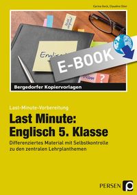 Produktbild: Last Minute: Englisch 5. Klasse