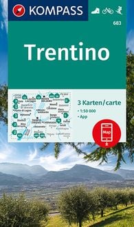 Bild vom Artikel KOMPASS Wanderkarten-Set 683 Trentino (3 Karten) 1:50.000 vom Autor 