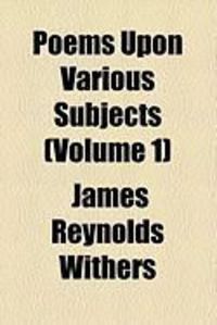 Produktbild: Poems Upon Various Subjects (Volume 1)