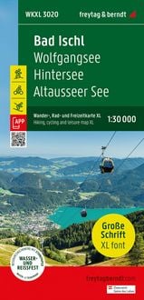 Produktbild: Freytag & berndt Wanderkarte WKXL 3020 Bad Ischl, Wolfgangsee - Hintersee - Altausseer See 1:30.000