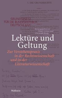 Produktbild: Lekt&uuml;re und Geltung