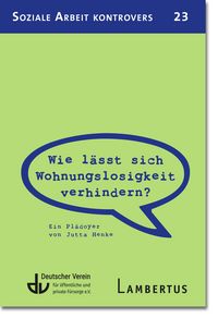 Produktbild: Wie l&auml;sst sich Wohnungslosigkeit verhindern?