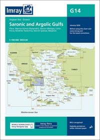 Produktbild: G14 Saronic and Argolic Gulfs, Imray Chart