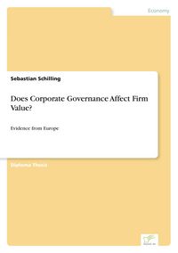 Produktbild: Does Corporate Governance Affect Firm Value?