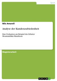 Produktbild: Analyse der Kundenzufriedenheit