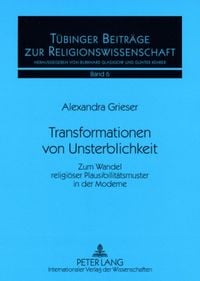Produktbild: Transformationen von Unsterblichkeit