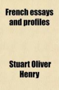 Produktbild: French Essays and Profiles