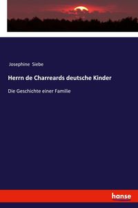 Produktbild: Herrn de Charreards deutsche Kinder