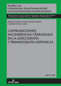 Produktbild: Contradicciones, incoherencias y paradojas en la lexicograf&iacute;a y terminograf&iacute;a hisp&aacute;nicas