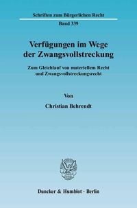 Produktbild: Verf&uuml;gungen im Wege der Zwangsvollstreckung.