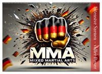 Produktbild: MMA Germany - Mixed Martial Arts Power (Wandkalender 2026 DIN A2 quer), CALVENDO Monatskalender