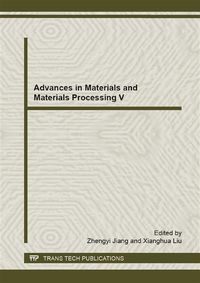 Produktbild: Advances in Materials and Materials Processing V