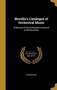 Produktbild: Novellos Catalogue Of Orchestr