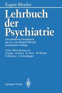 Produktbild: Lehrbuch der Psychiatrie