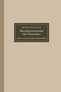 Produktbild: Maschinenkunde f&uuml;r Chemiker