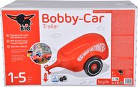 BIG 800056230 - Bobby-car Next & 800056445 - Bobby Car Walker 2-in-1  Zubehör Lauflernhilfe, Rückenlehne