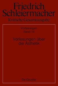 Produktbild: Vorlesungen &uuml;ber die &Auml;sthetik