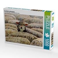 Produktbild: CALVENDO Puzzle Der Wolf im Schafspelz | 1000 Teile Lege-Gr&ouml;&szlig;e 64x48cm Foto-Puzzle f&uuml;r gl&uuml;ckliche Stunden