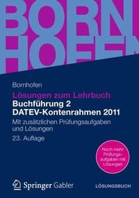 Produktbild: L&ouml;sungen zum Lehrbuch Buchf&uuml;hrung 2 DATEV-Kontenrahmen 2011