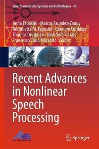 Produktbild: Recent Advances in Nonlinear Speech Processing