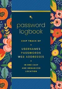 Produktbild: Password Logbook (Hip Floral)