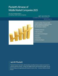 Produktbild: Plunkett's Almanac of Middle Market Companies 2025