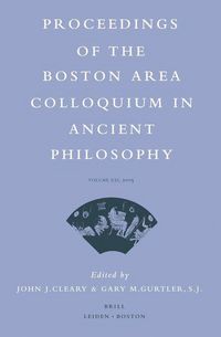 Produktbild: Proceedings of the Boston Area Colloquium in Ancient Philosophy
