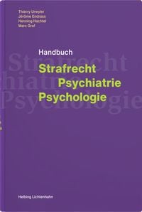 Produktbild: Strafrecht - Psychiatrie - Psychologie
