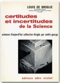 Produktbild: Certitudes et incertitudes de la
