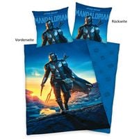 Produktbild: Star Wars 4477613050 - The Mandalorian Bettw&auml;sche, 80x80 cm + 135x200 cm, 100% Baumwolle