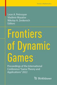 Produktbild: Frontiers of Dynamic Games