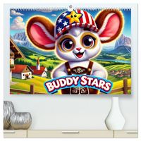 Produktbild: Buddy Stars - Abenteuer f&uuml;r Kinder (hochwertiger Premium Wandkalender 2026 DIN A2 quer), Kunstdruck in Hochglanz