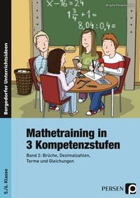 Produktbild: Mathetraining in 3 Kompetenzstufen - 5./6. Klasse