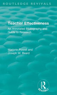 Produktbild: Teacher Effectiveness