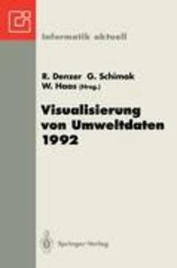 Produktbild: Visualisierung von Umweltdaten 1992