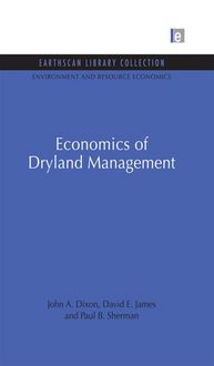 Produktbild: Economics of Dryland Management