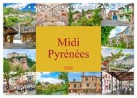 Produktbild: Midi-Pyr&eacute;n&eacute;es (Tischkalender 2026 DIN A5 quer), CALVENDO Monatskalender