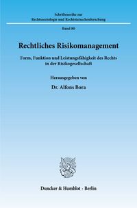 Produktbild: Rechtliches Risikomanagement.