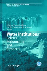 Produktbild: Water Institutions: Policies, Performance and Prospects