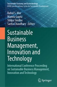 Produktbild: Sustainable Business Management, Innovation and Technology