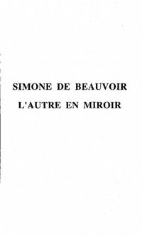 Produktbild: Simone de Beauvoir
