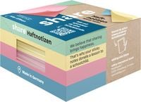 Produktbild: share Haftnotizblock 4x100 Blatt