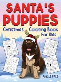 Produktbild: Santa's Puppies Coloring Book For Kids