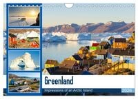 Produktbild: Greenland - Impressions of an Arctic Island (Wall Calendar 2026 DIN A4 landscape), CALVENDO 12 Month Wall Calendar