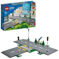 Produktbild: LEGO City 60304 Stra&szlig;enkreuzung mit Ampeln, im Dunkeln leuchtende Steine